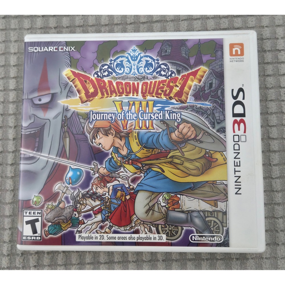 Dragon Quest VIII: Journey of the Cursed King (Nintendo 3DS) - CIB - TESTED